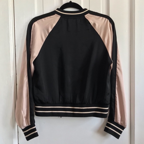 Chelsea & Violet Varsity Bomber Jacket - Picture 4 of 6